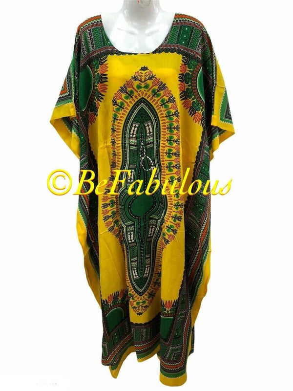 A model kaftan lang #8 Geel