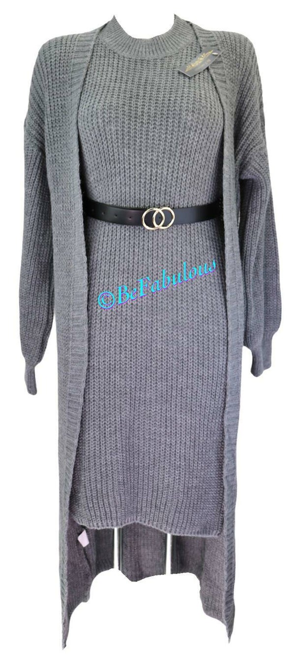 Trui set Donkergrijs