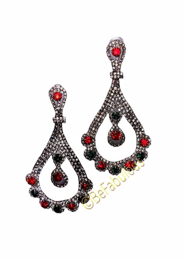 Oorbel #7 multicolor