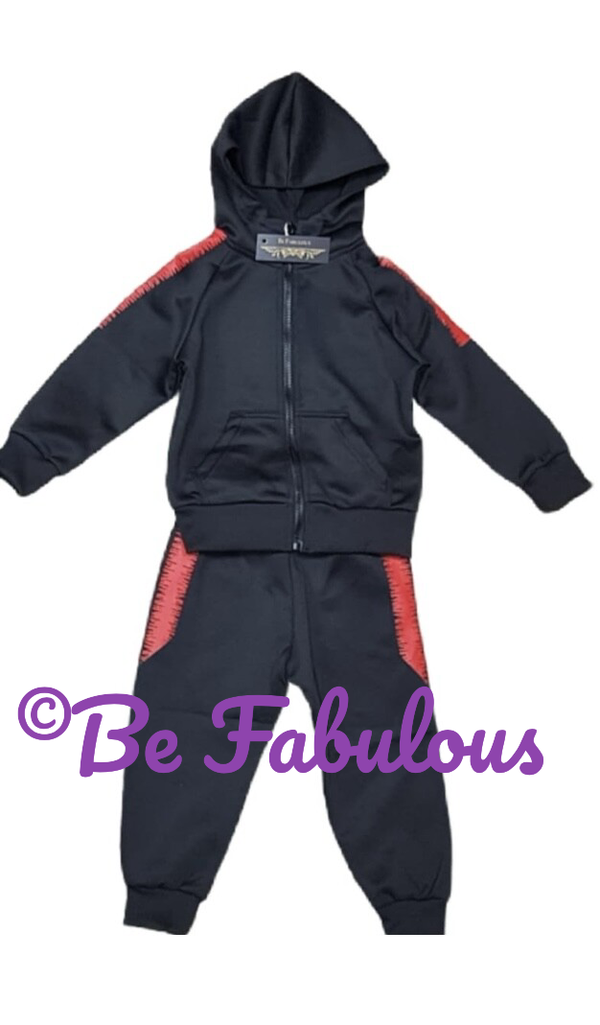 Joggingspak voor baby 1-5 jarigen #1 Zwart