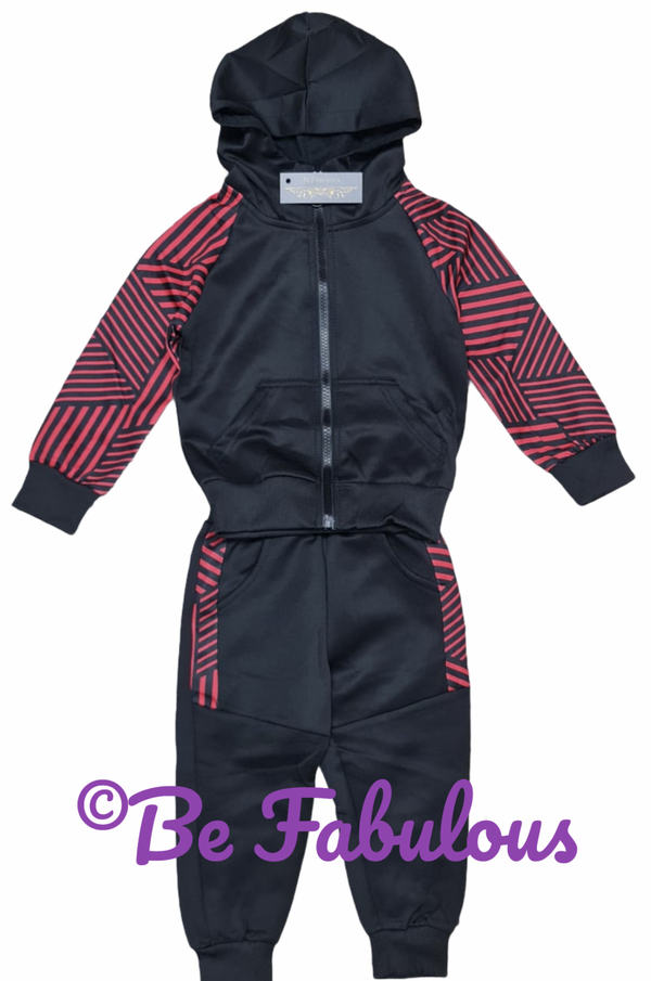 Joggingspakken voor baby 1-5 jarigen #2 Rood