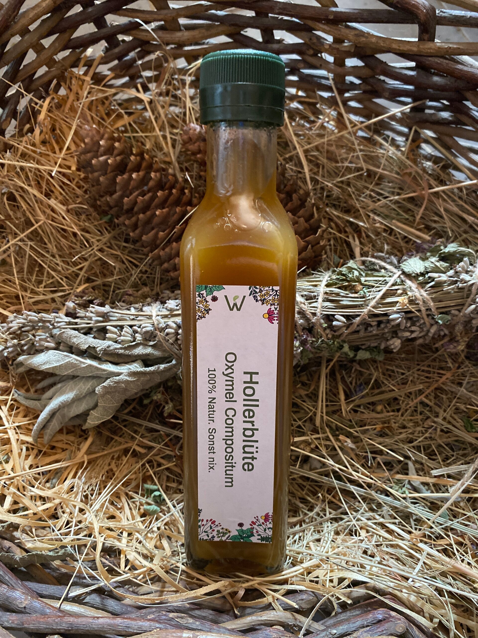 Hollerblüten Oxymel