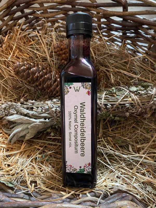Waldheidelbeeren Oxymel
