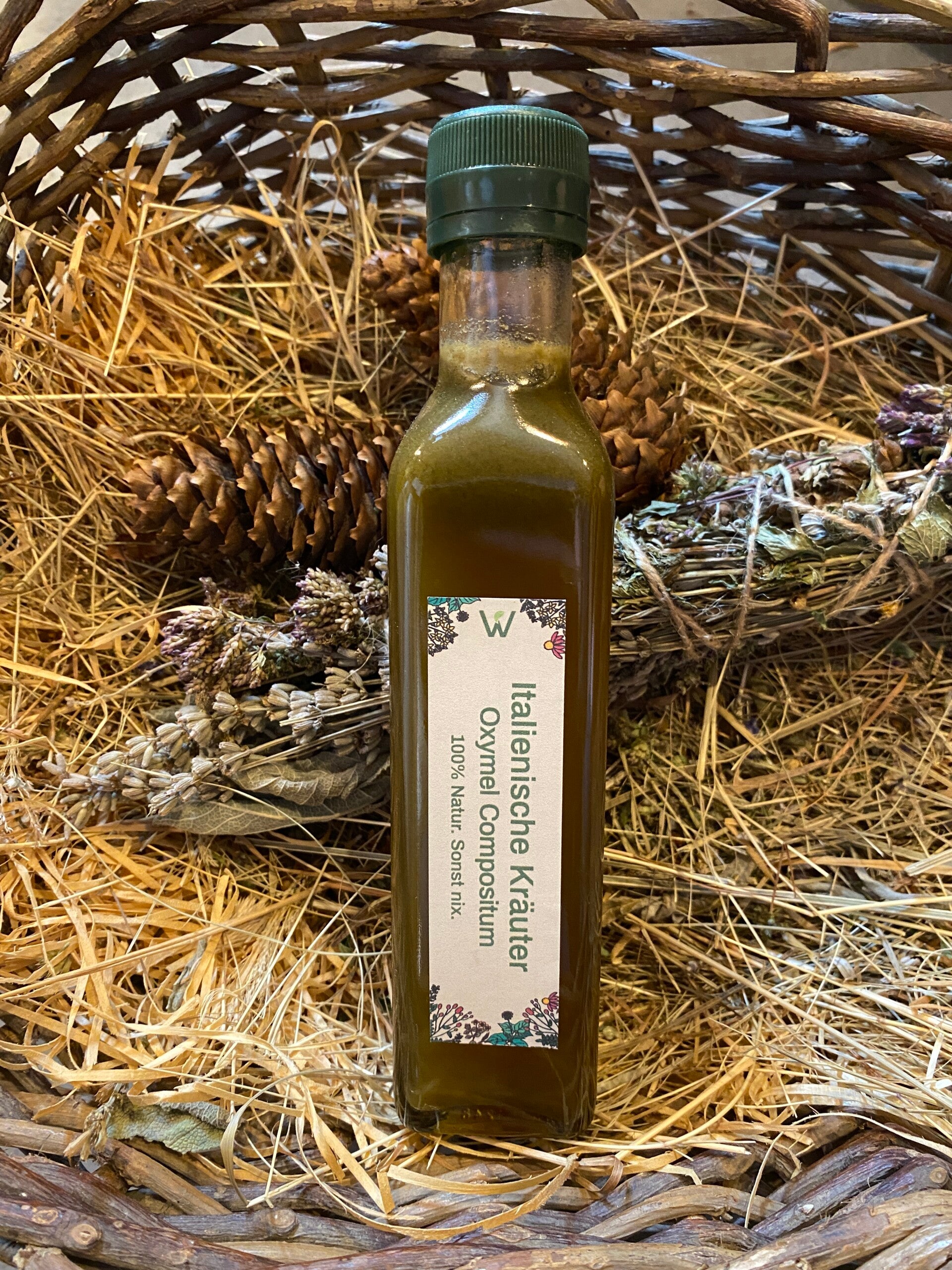 Italienische Kräuter Oxymel