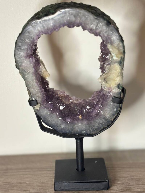Amethist portal met Calciet en "sugar"  #13
