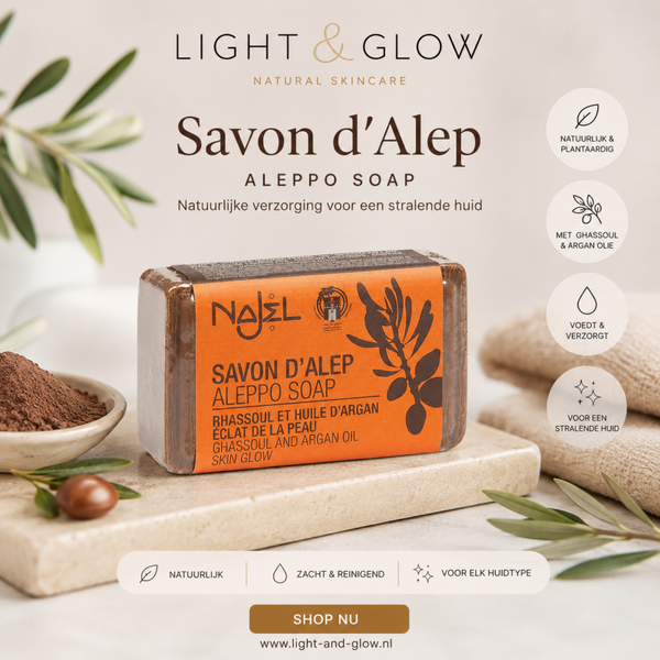 Aleppo Najel - Ghassoul & Argan Oil - 100 gr