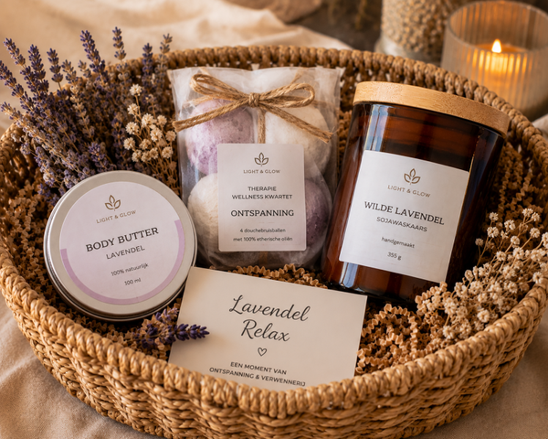 Light & Glow – Lavendel Relax Giftset