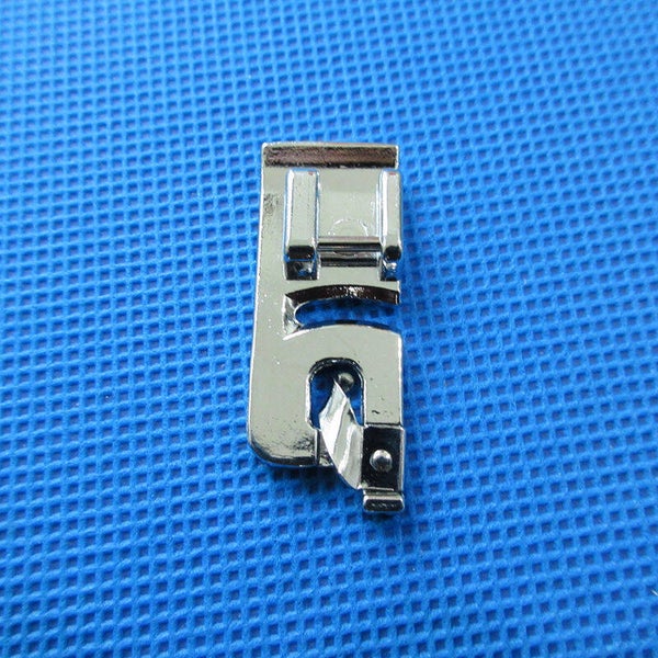 Pied ronde ourleur plat zigzag 7 mm ourlet roulé étroit 3 mm machine coudre