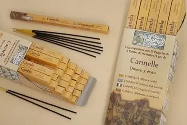 INCIENSO CANELA (DINERO Y EXITO) KARMA 8 VARILLAS 10 G.