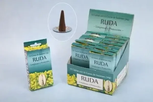 INCIENSO RUDA (LIMPIEZAS Y PROTECCION) KARMA 12 CONOS