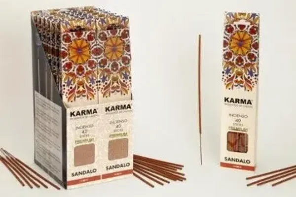 INCIENSO SANDALO 45 G (40 STIKS) 60" DURACIÓN