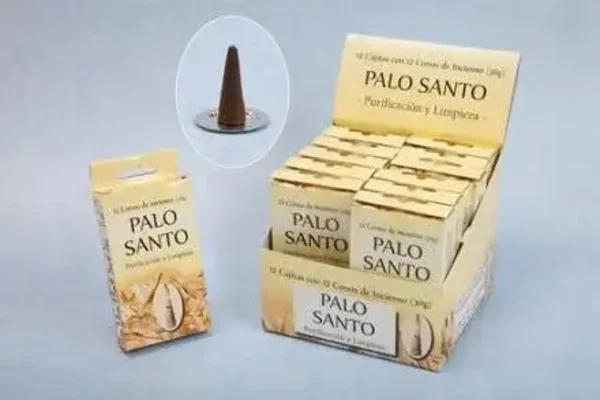 INCIENSO PALO SANTO (PURIFICACION Y LIMPIEZA) KARMA 12 CONOS