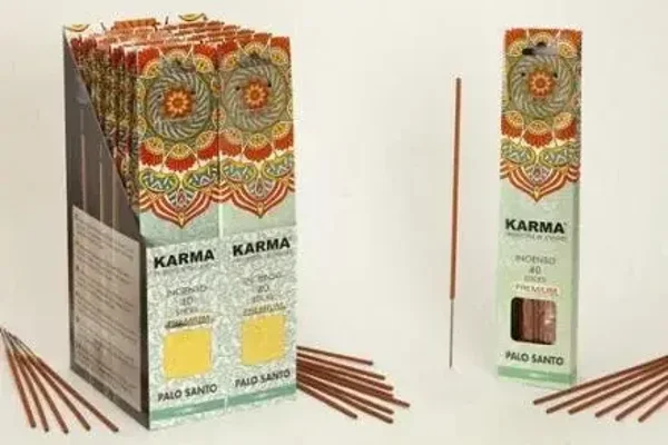 INCIENSO PALO SANTO 45 G (40 STIKS) 60" DURACIÓN