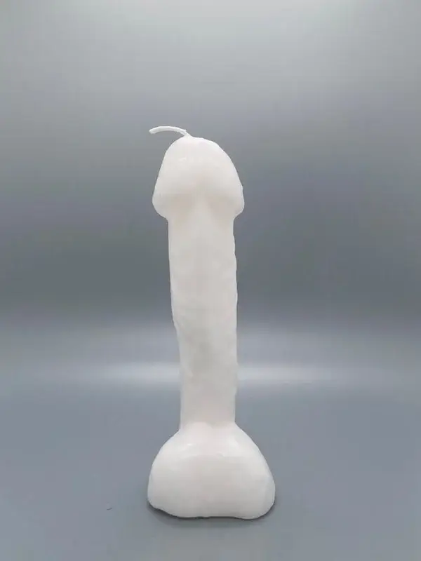 Figura esotérica falo BLANCO