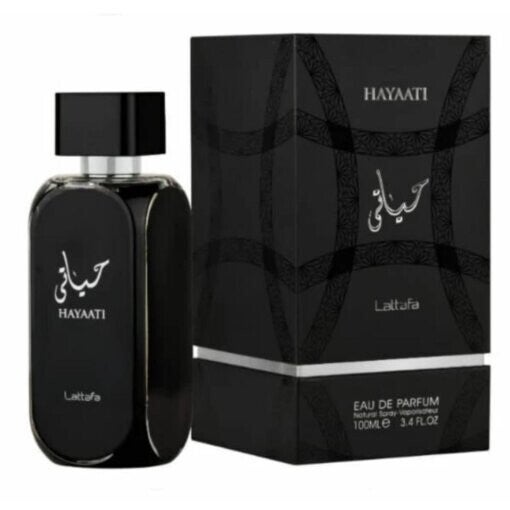 HAYAATI BLACK LATTAFA "negro" 100ML (HOMBRE)