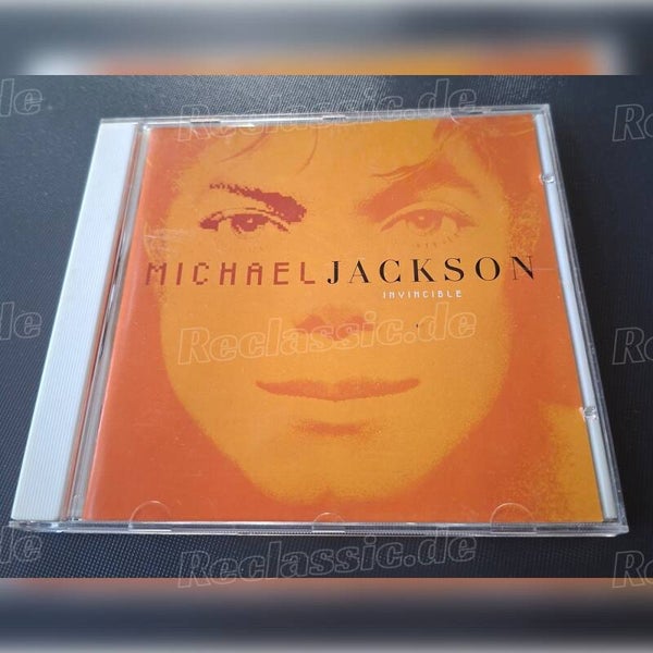 Michael Jackson- Invincible Orange Edition Artwork