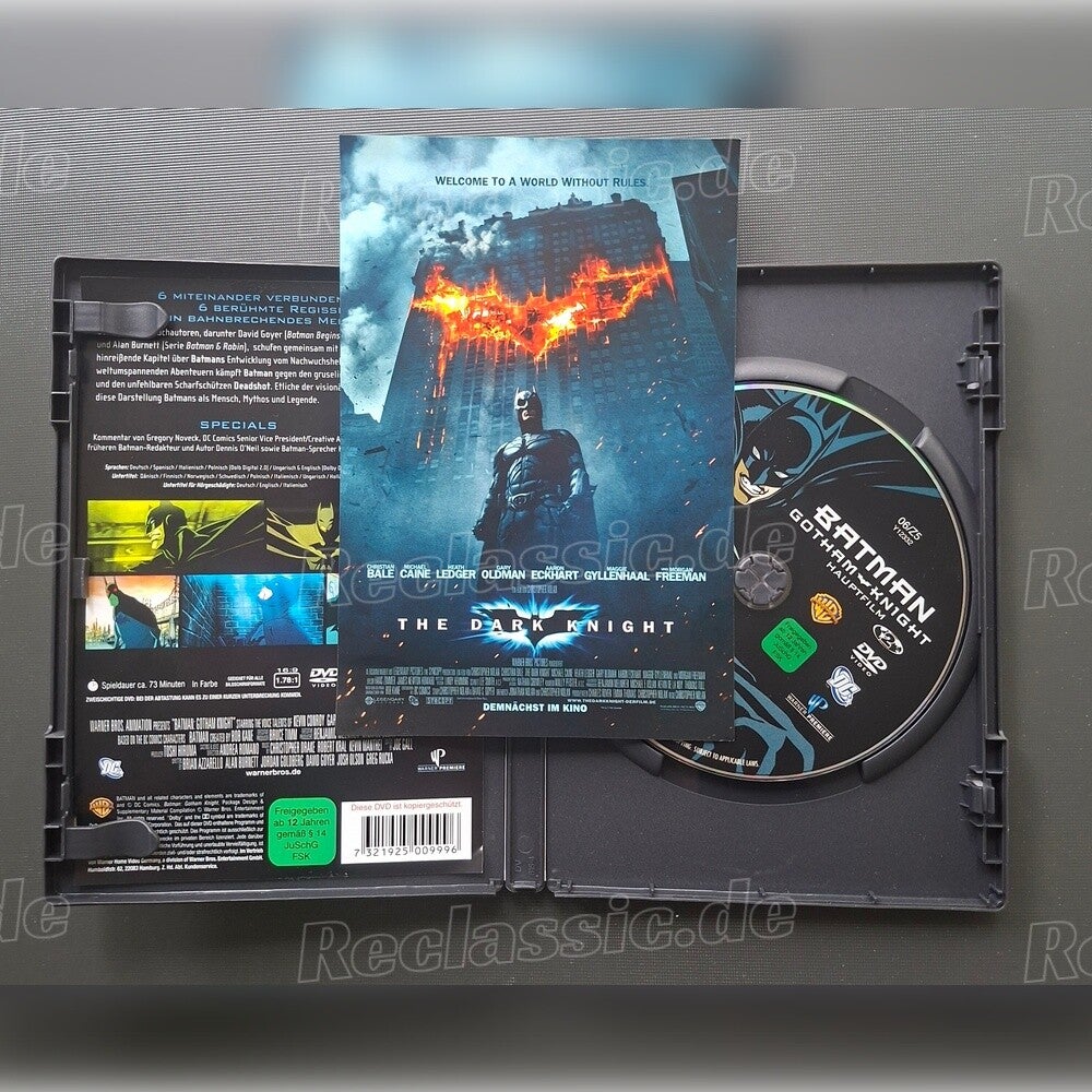 Batman:Gotham Knight ,,inkl. originalem KINO-Teaser-FLYER von 2008