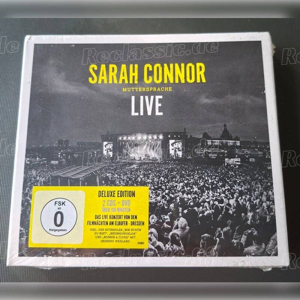 Sarah Connor Muttersprache Live-Deluxe Edition 2CD+DVD OVP