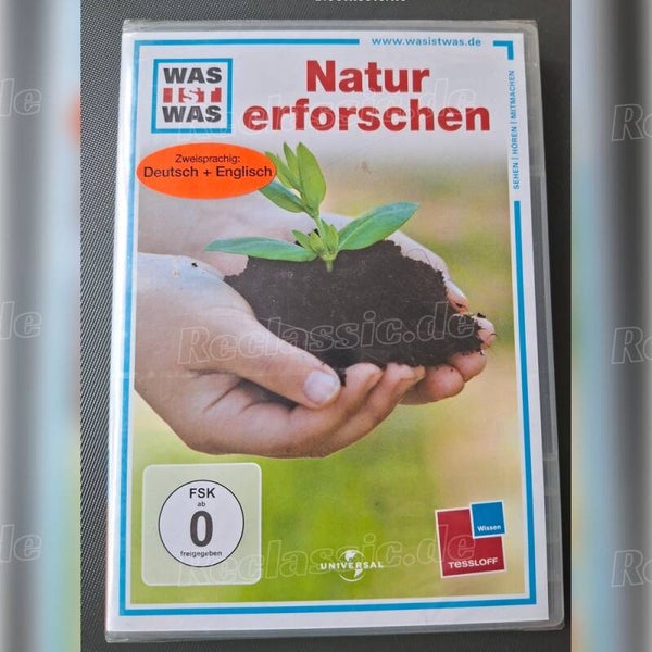 Was ist Was - Natur erforschen Zweisprachig Deutsch,Englisch DVD OVP