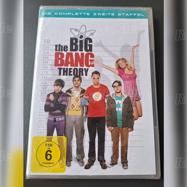 The Big Bang Theory-Die Komplette Zweite Staffel  OVP