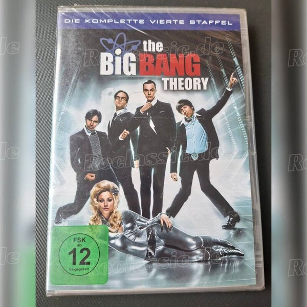 The Big Bang Theory-Die Komplette Vierte Staffel  OVP