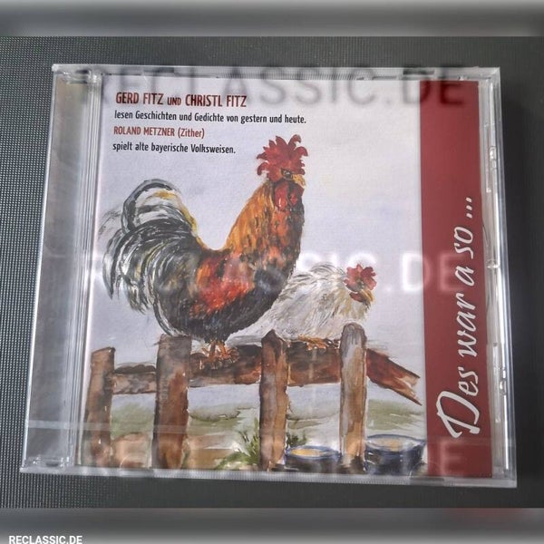 Gerd & Christl Fitz – Des war a so... Hörbuch CD OVP