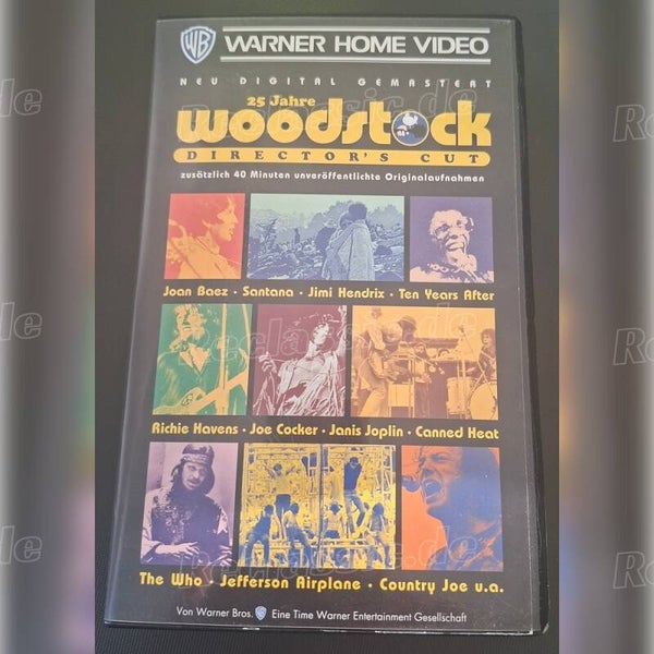 Woodstock 25 Jahre Director's Cut | Nur 1 VHS (Teil 1)