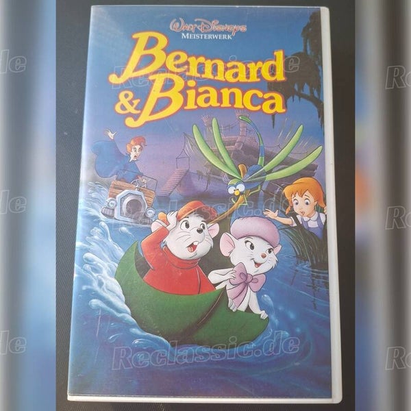 Bernard und Bianca – Die Mäusepolizei (Kult-VHS)