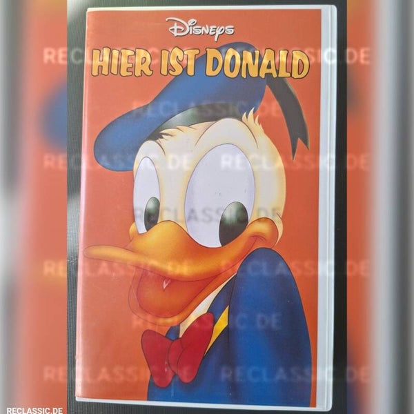 Hier ist Donald VHS Disney sehr gut erhalten