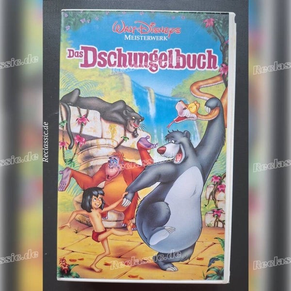 Das Dschungelbuch (Kult-VHS, Edition mit Hologramm)