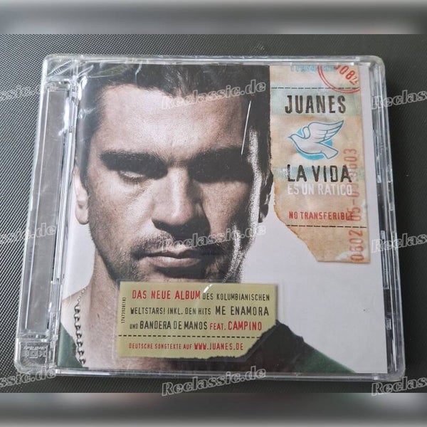 Juanes – La Vida... Es Un Ratico (CD) – Das fesselnde und preisgekrönte Latin-Rock-Meisterwerk als seltene OVP-NOS-Ausgabe im Super Jewel Case
