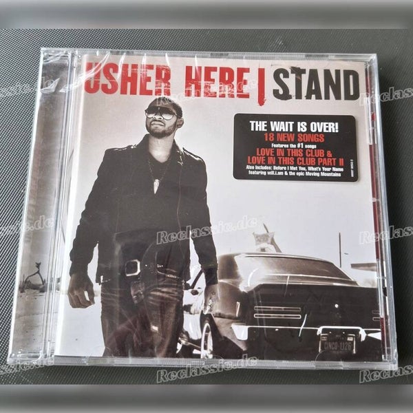 Usher – Here I Stand (CD) – Das fesselnde R&B- und Urban-Pop-Meisterwerk als seltene OVP-NOS-Ausgabe