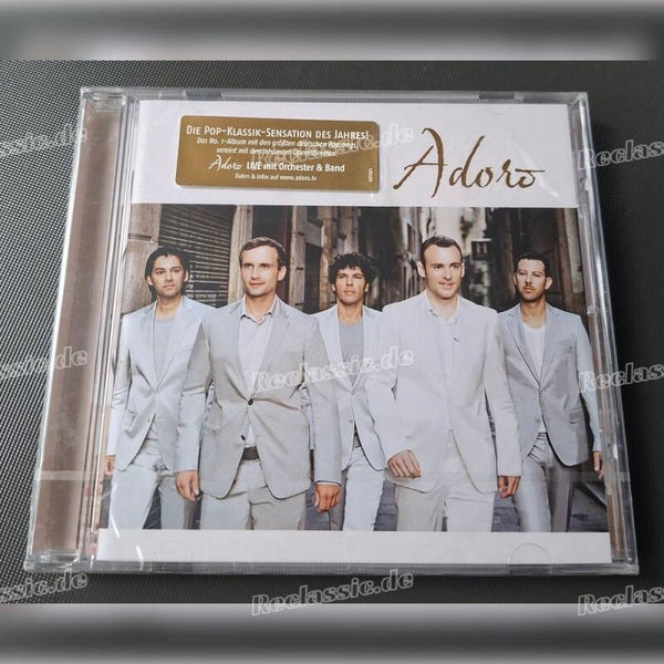 Adoro – Adoro (CD) – Das grandiose und gefühlvolle Opern-Pop-Meisterwerk als seltene OVP-NOS-Ausgabe