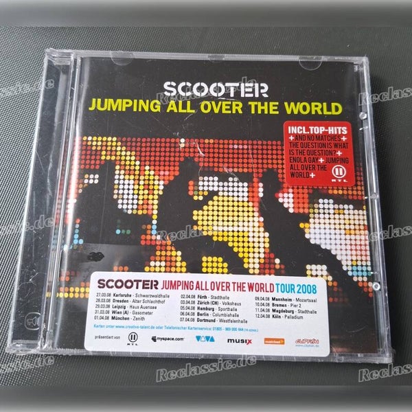 Scooter – Jumping All Over the World (CD) – Das legendäre Jumpstyle- & Techno-Meisterwerk als seltene OVP-NOS-Ausgabe