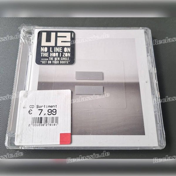 U2 – No Line on the Horizon (CD) – Das fesselnde und atmosphärische Rock-Meisterwerk als seltene OVP-NOS-Ausgabe im Super Jewel Case