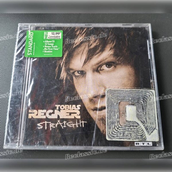 Tobias Regner – Straight (CD) – Das packende Nummer-1-Rock-Debütalbum als seltene OVP-NOS-Ausgabe