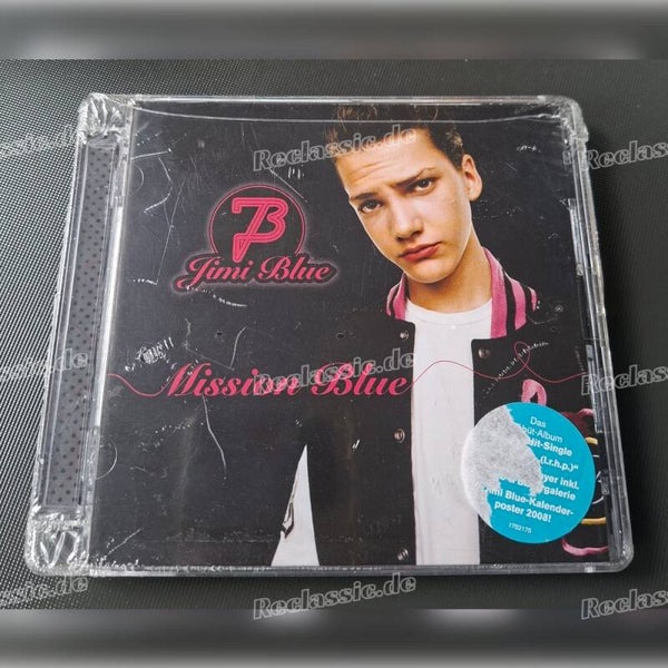 Jimi Blue – Mission Blue (CD) – Das markante Pop- & Rap-Debütalbum als seltene OVP-NOS-Ausgabe im edlen Super Jewel Case