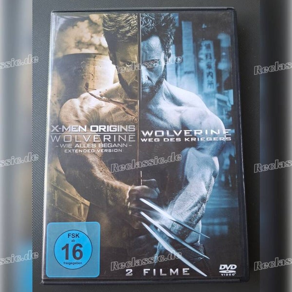 Wolverine 1 & 2 Filmset (2 DVDs) – Die ultimative Action-Doppelbox