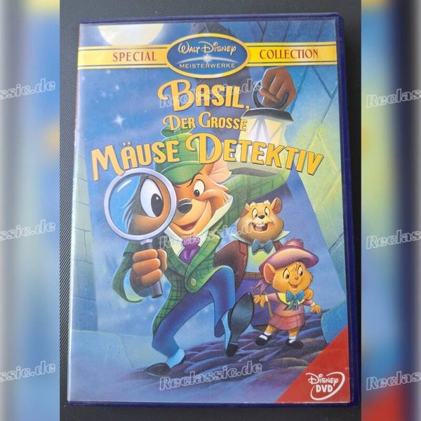 Basil, der große Mäusedetektiv (Disney Special Collection DVD) – Das geniale Detektiv-Abenteuer im Londoner Mäusereich