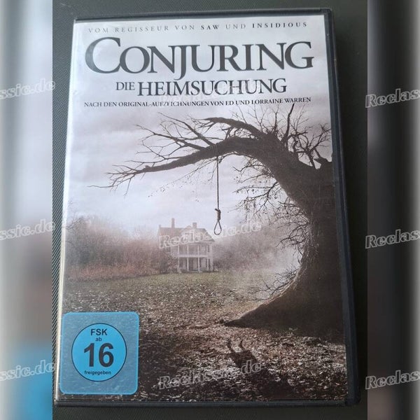 Conjuring – Die Heimsuchung (DVD) – Der nervenzerfetzende Horror-Meilenstein nach wahren Begebenheiten