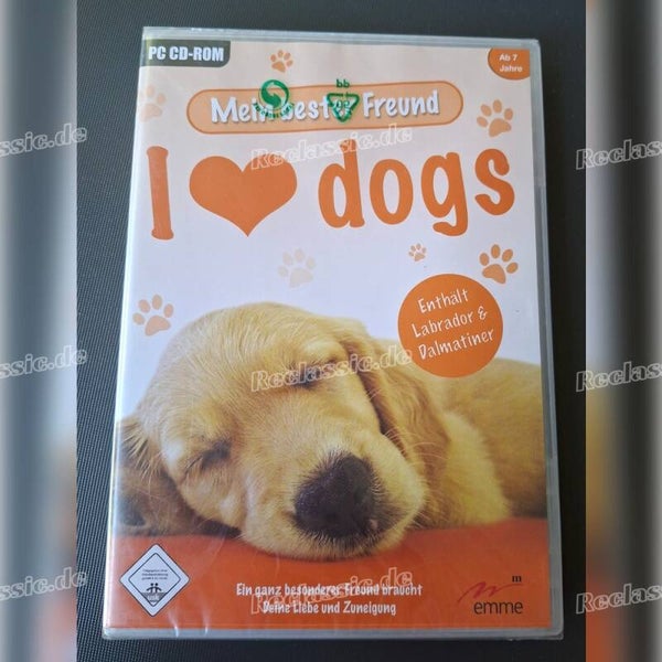 Mein bester Freund: I love Dogs | Premium-Rarität für PC-Sammler (Neu in OVP / NOS)