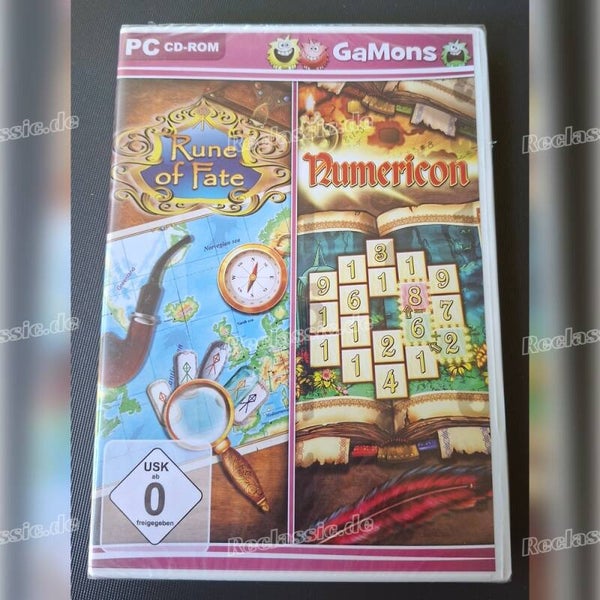 Numericon + Rune of Fate (2-in-1 Bundle) | Premium-Rarität für PC-Sammler (Neu in OVP / NOS)