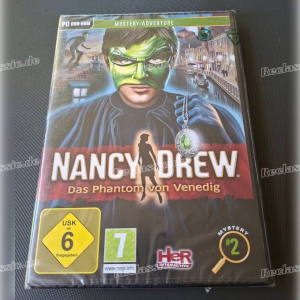 Nancy Drew: Das Phantom von Venedig | Premium-Rarität für PC-Sammler (Neu in OVP / NOS)