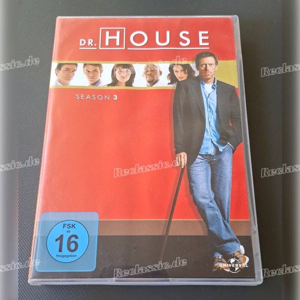 Dr. House – Die komplette dritte Staffel (6 DVDs) – Zynisch, genial und absolut fesselnd
