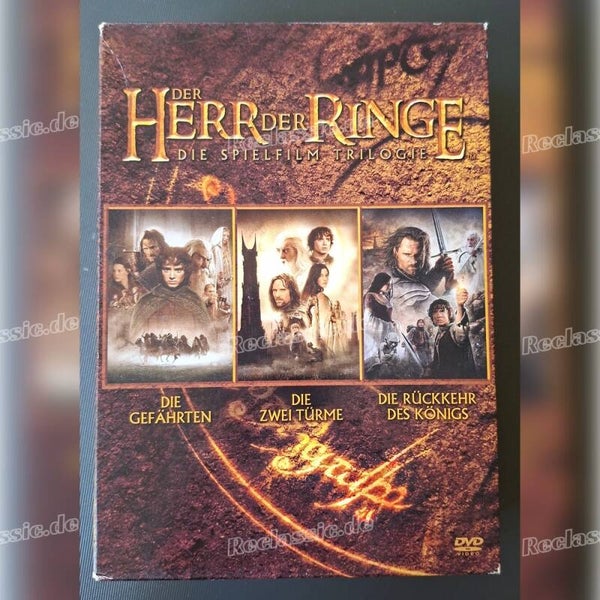 Der Herr der Ringe: Die Spielfilm Trilogie (3 DVDs) – Die epische Fantasy-Saga komplett in einer Box