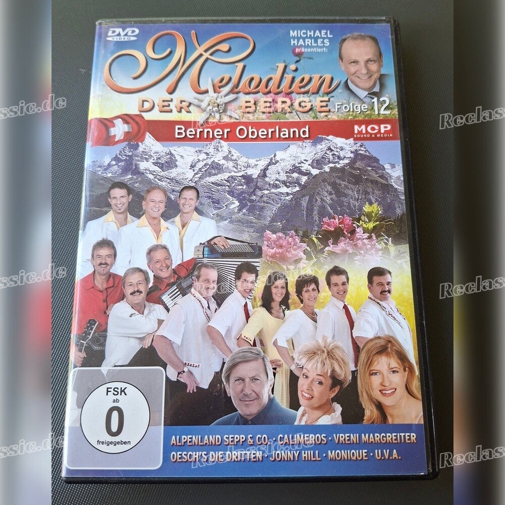 Melodien der Berge (DVD) – Urige Heimatklänge und volkstümliche Meisterwerke im Heimkino