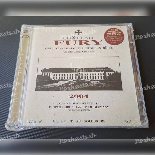 Fury In The Slaughterhouse – Acoustic Grand Cru Classé (2 CDs) – Intime Rock-Klassiker im akustischen Gewand als NOS-Sammlerstück