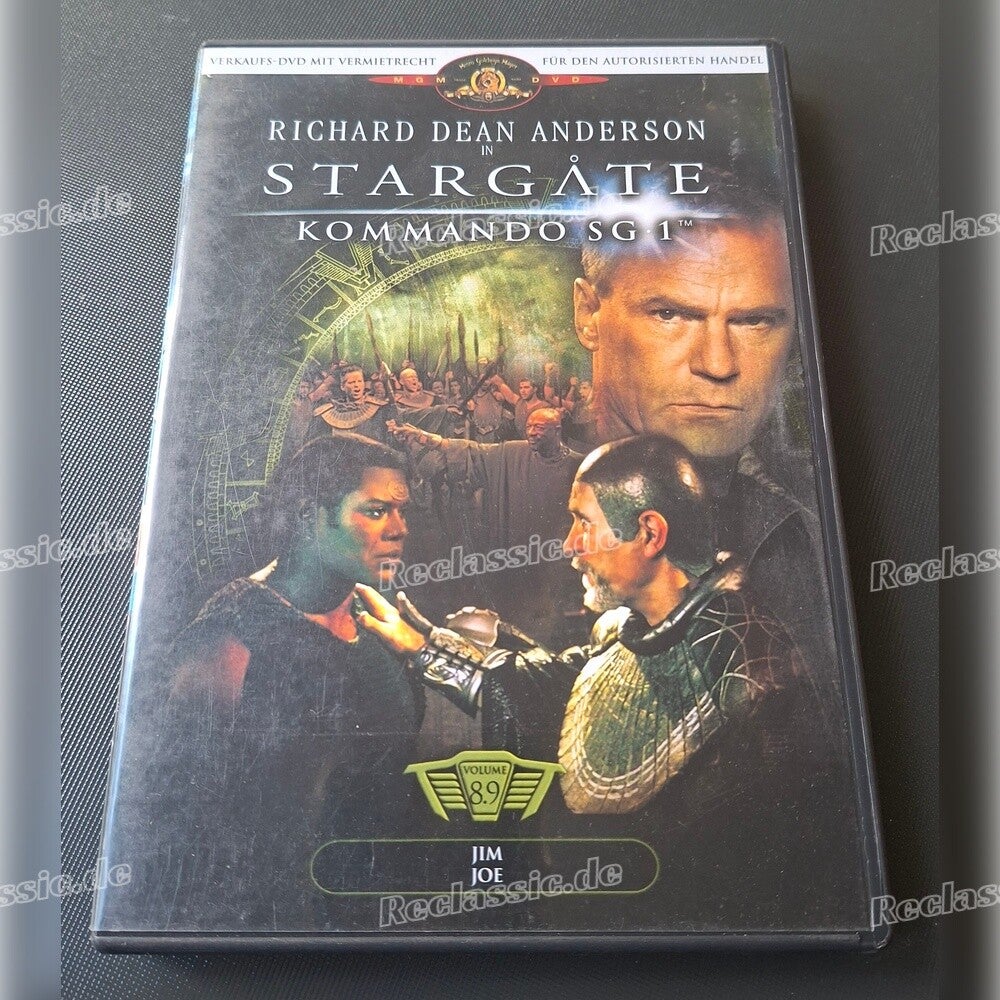Stargate Kommando SG-1 (DVD) – Die legendäre Sci-Fi-Kultserie als seltene Videotheken-Leihversion mit offiziellem Vermietrecht
