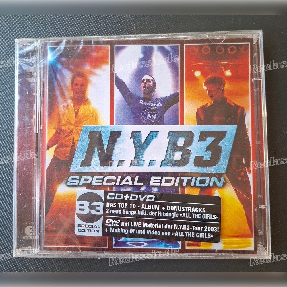 N.Y.B3 – Special Edition (CD + Bonus-DVD) – Das fesselnde Urban- & Hip-Hop-Meisterwerk als seltene OVP-NOS-Ausgabe