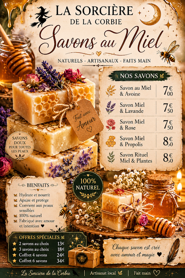 savon au miel